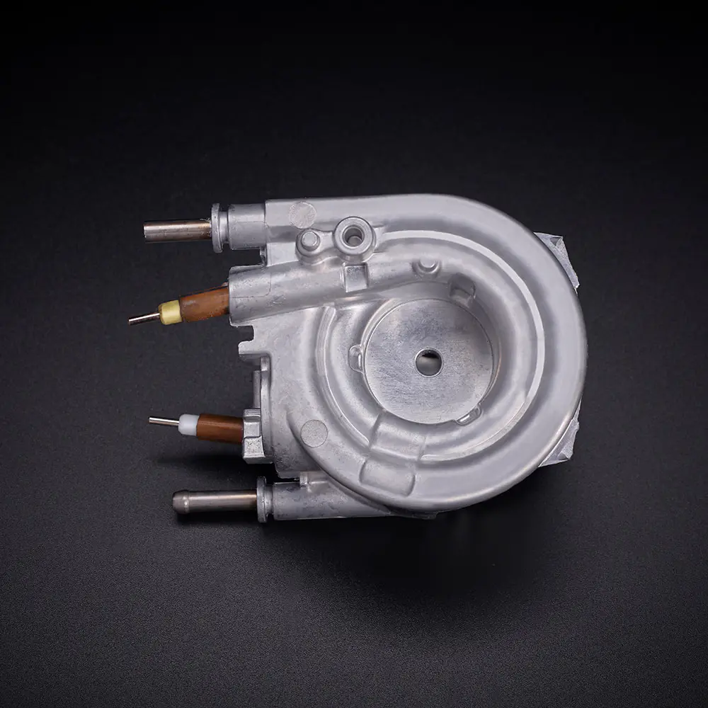 How does the thermal conductivity of aluminum die-cast steam boiler affect heating efficiency and energy consumption?